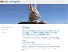 Tablet Screenshot of markusgerber.ch